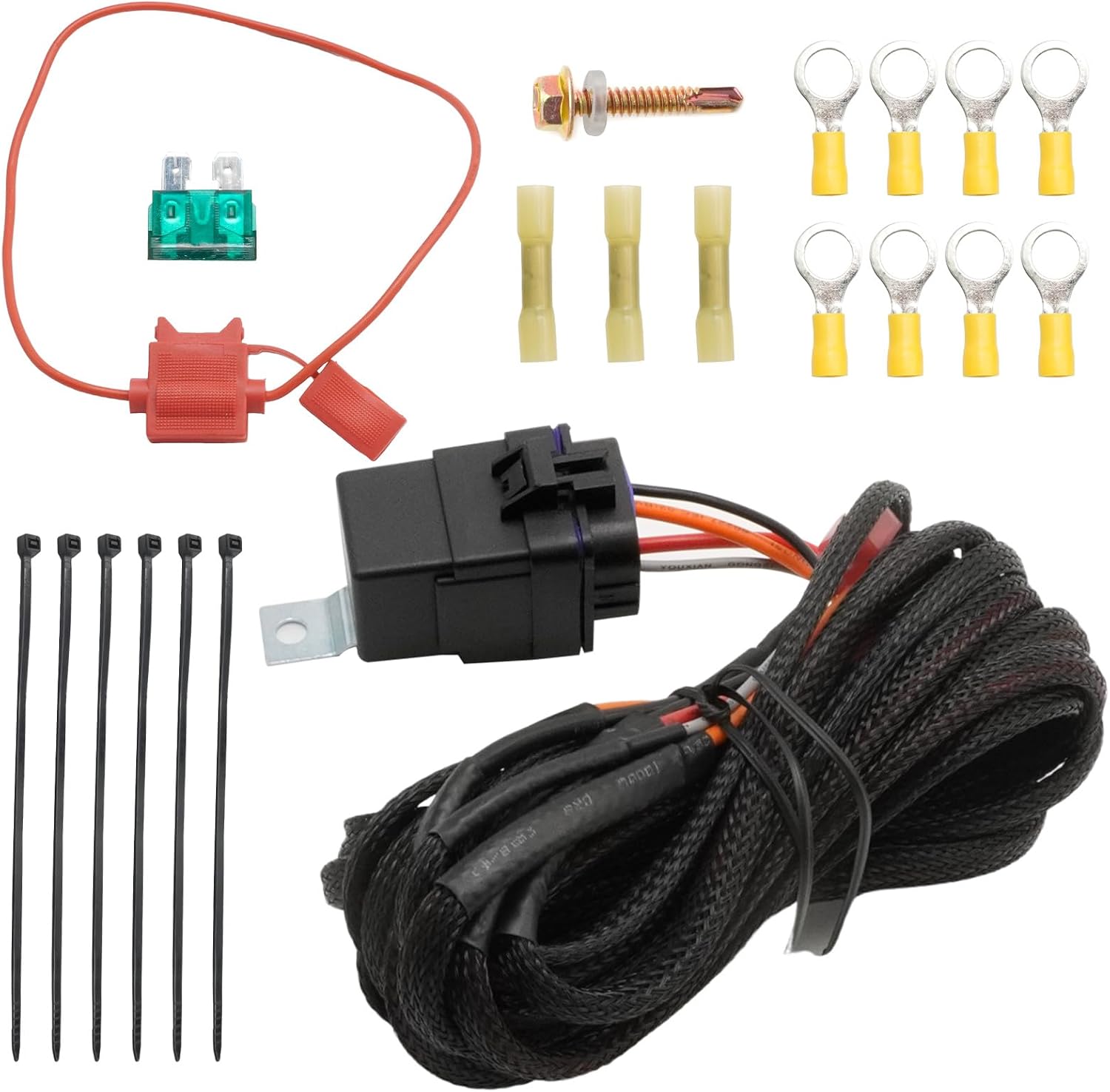 27703 Second Compressor Wiring Harness, Air Lift Performance Compressor Wiring Harness for 3P and 3H System