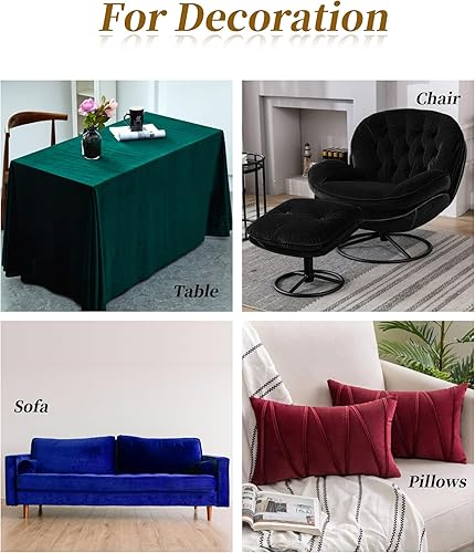 Miniatura 9 de Tela de terciopelo elástico por The Yard Gris 63" Ancho 2 yardas 95% Poliéster 5% Spandex Tela de terciopelo para costura de bricolaje, tapicería,