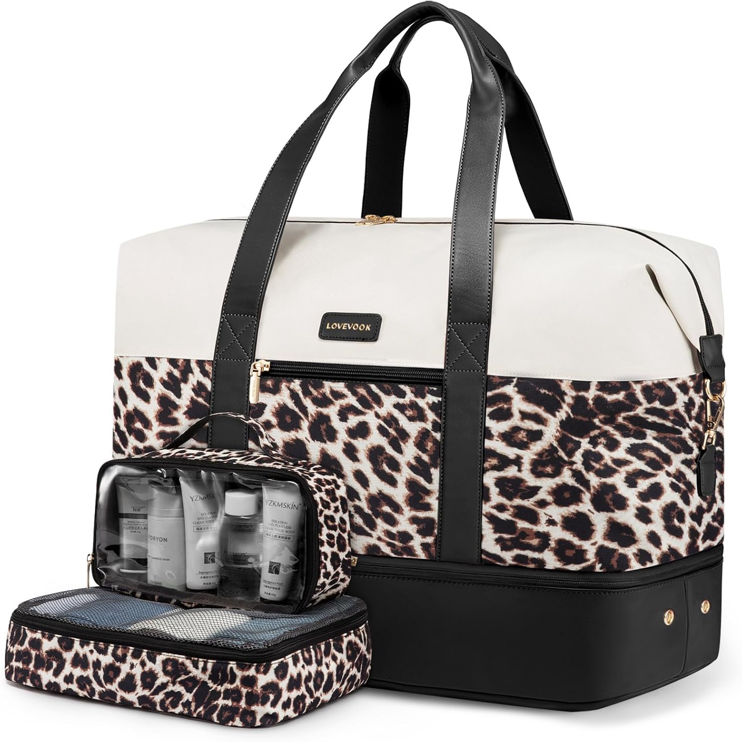 S-Beige-Leopard Print