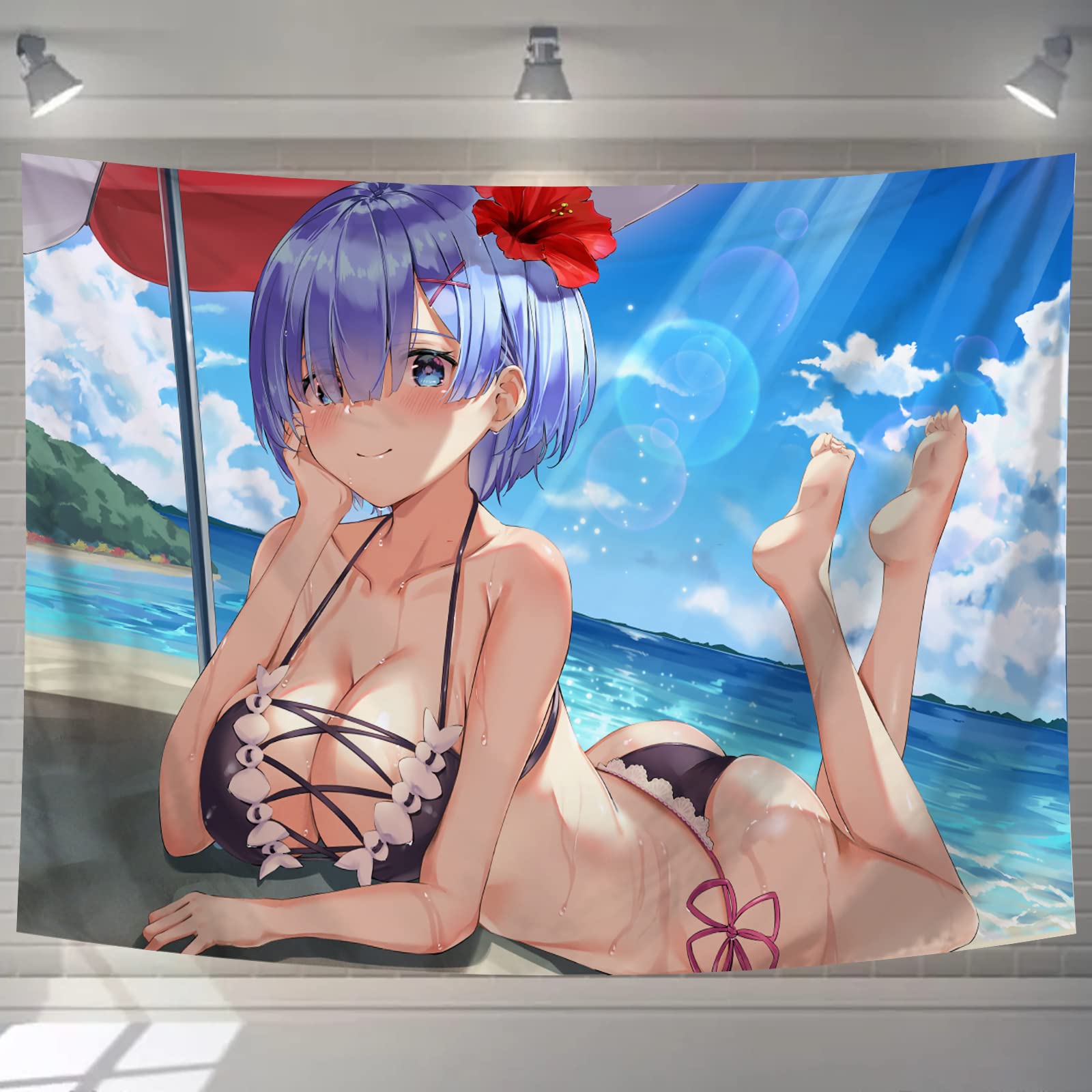 二次元 水着 Amazon.co.jp: タペストリー インテリア ゼロから始める レム 可愛い お嬢さん 水着 海 青空 二次元人物 布製ポスター 雰囲気転換 おしゃれ 壁掛け 壁飾り 横150×縦100(cm)11129S : ホーム&キッチン