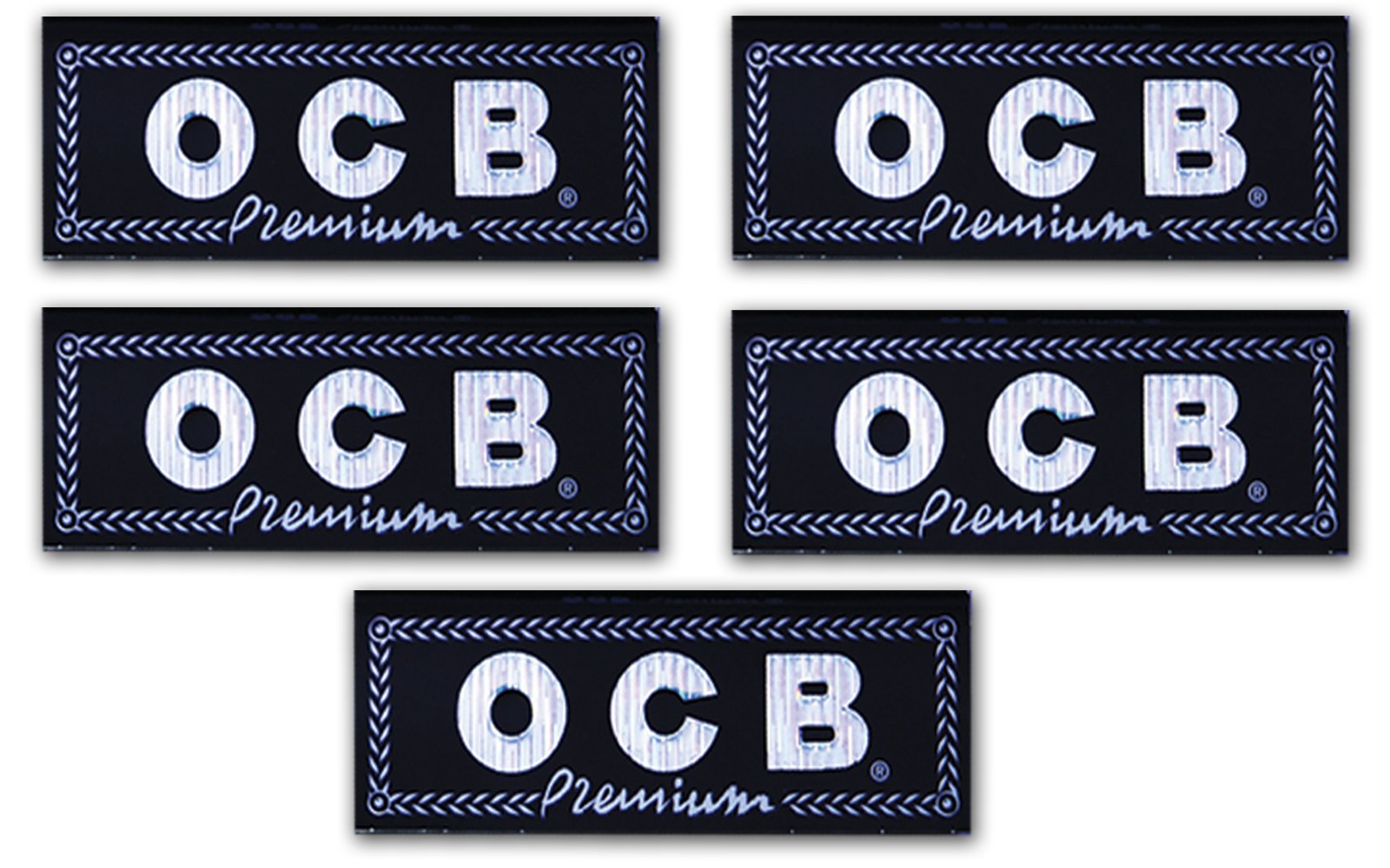 OCB b.o.c. 5 booklets PREMIUM MEDIUM 1.1/4 - Rolling Papers