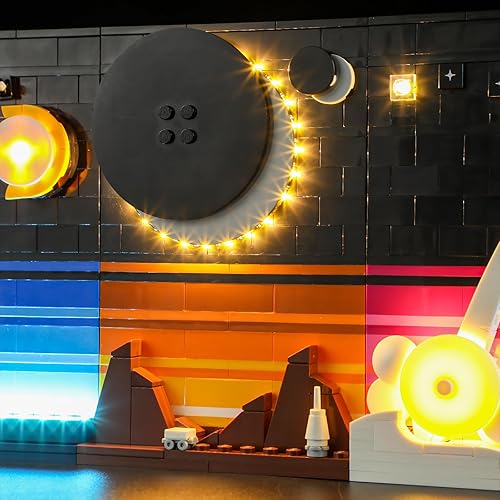 Miniatura 7 de BRIKSMAX Kit de iluminación LED para Lego-21340 Tales of the Space Age - Compatible con Lego Ideas Building Set- No incluye Lego Set