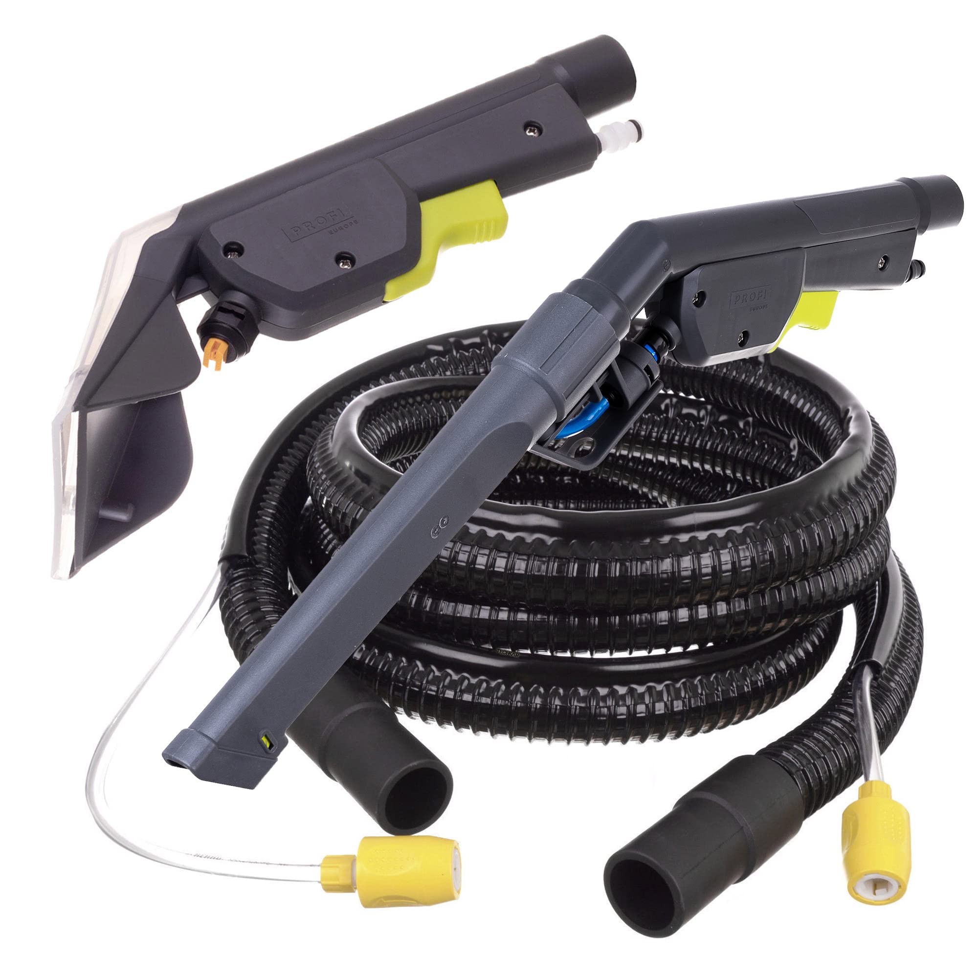 TC TECHNIC 2,5m Ersatz Sprühschlauch Saugschlauch mit Düse + Fugendüse für Karcher Puzzi 100 200 8/1C 10/1 10/2 Ersatzhandwerkzeug