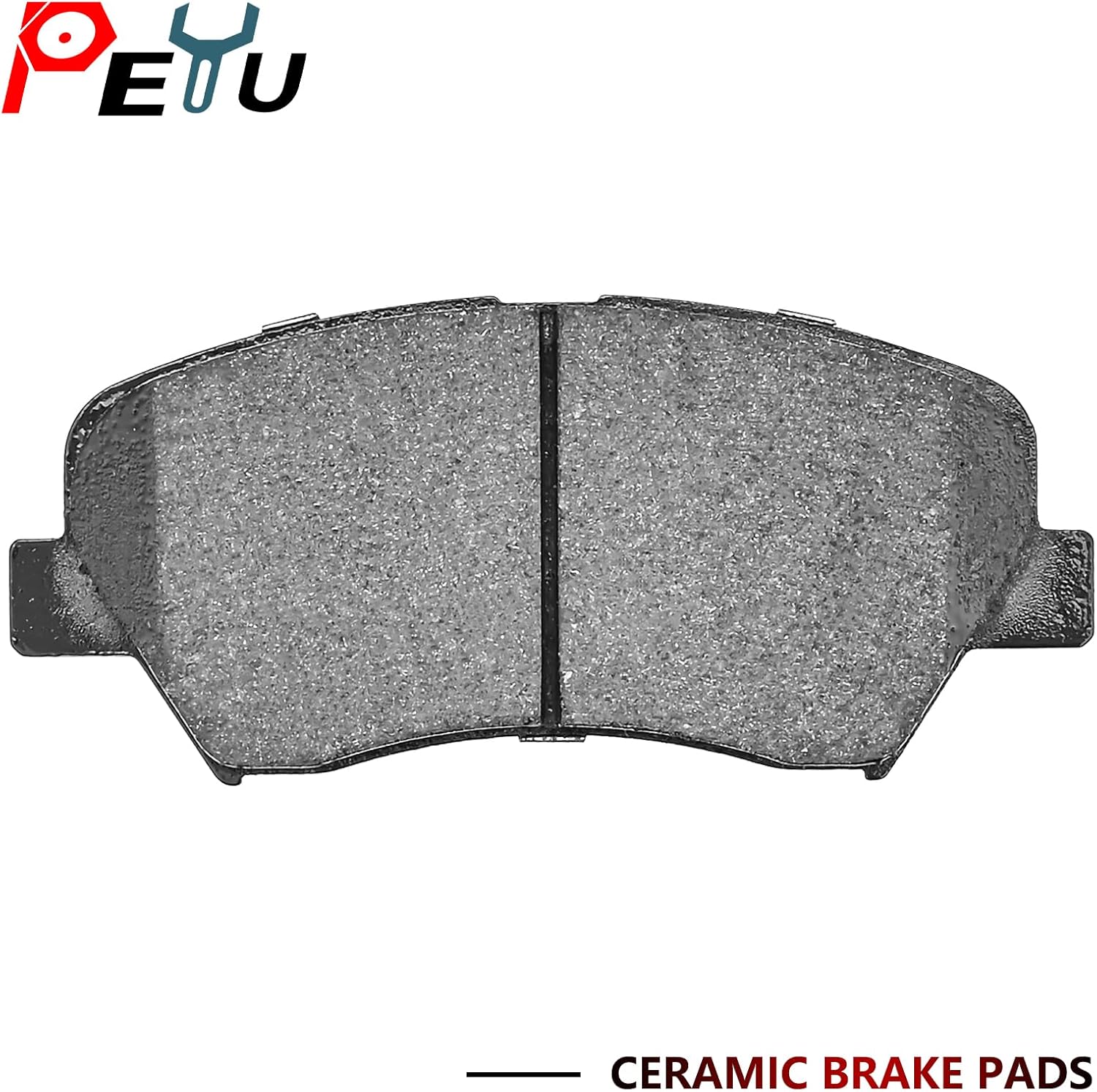 Front Rear Ceramic Brake Pads for 2011-2016 Hyundai Elantra, for 2013-2014 Elantra Coupe, for 2013-2016 Elantra GT, for 2012-2016 Veloster, for 2014-2016 Kia Forte/Koup, for 2014-2016 Kia Forte5