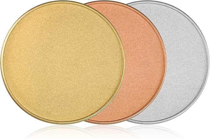 Monedas en blanco de cobre ComMarker, 20 pcs, 40 mm miniatura 3