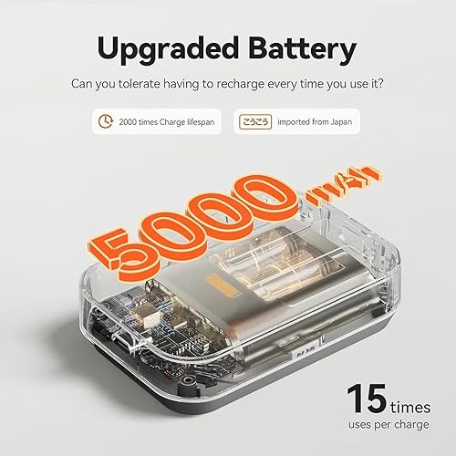 Miniatura 5 de MAXwarm 4.0 - Rodillera eléctrica calentada con 5 niveles de calor y 3 modos de masaje, regalos para hombres y mujeres (gris, par)