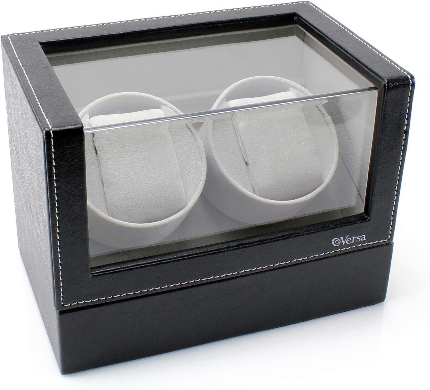 Black Leather Versa Elite Double Watch Winder Nigeria Ubuy - Main Image