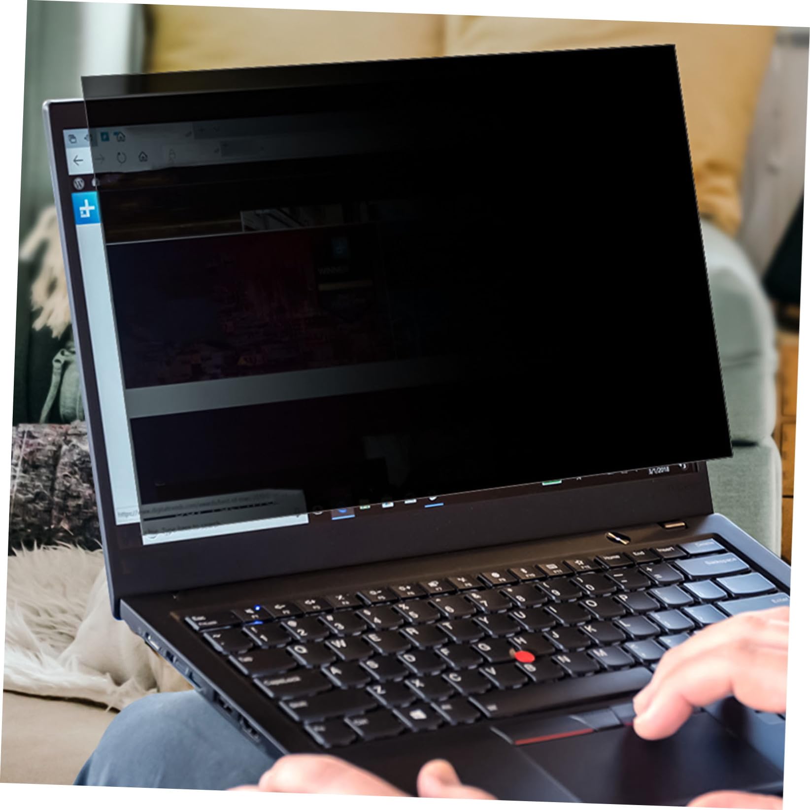 Luxshiny Película Anti-Espionaje para Monitor de Portátil Pet, Filtro de Privacidad 15 Pulgadas, Accesorio para Ordenador en Uso Profesional