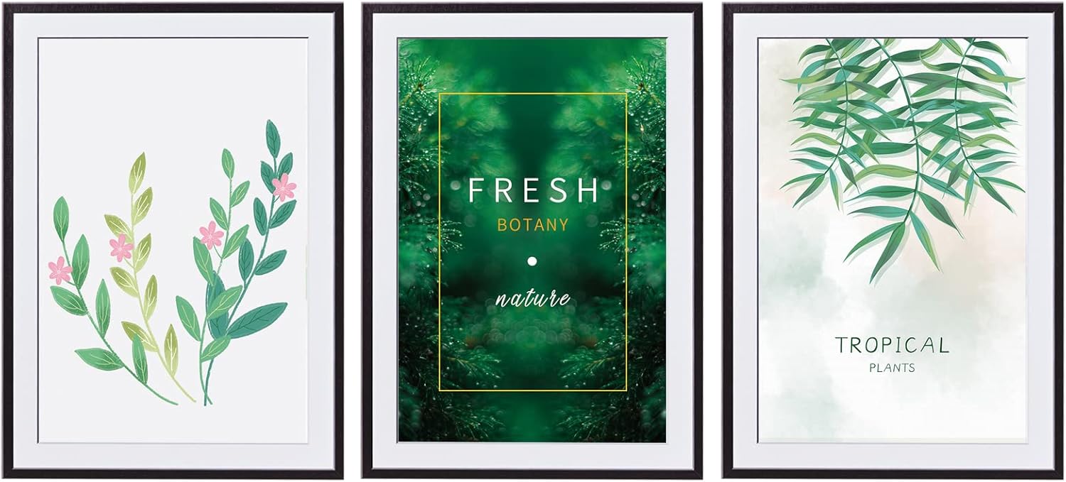 Takarafune ウォールステッカー ウォールシール 植物 葉 木 おしゃれ ウォールペーパー 壁紙 シール 国内即発送 玄関 装飾 防水 3枚入り はがせる Diy アート絵画 ポスター 壁紙ステッカー 飾り インテリア