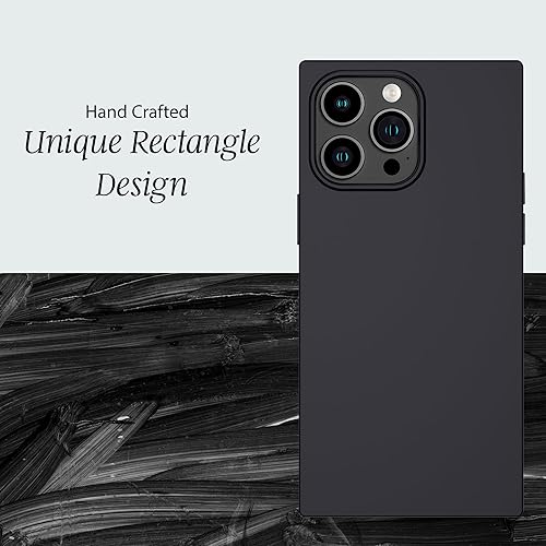 Miniatura 4 de Cocomii - Funda rectangular compatible con iPhone 14 Pro - Silicona suave al tacto, forro de microfibra, para mujeres, niñas, hombres, funda