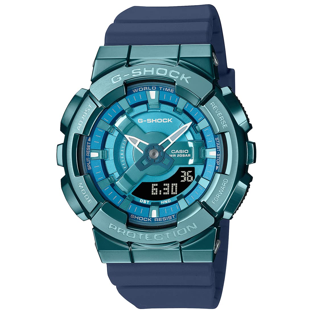 Casio G-Shock Analog-Digital Blue Dial Women GM-S110LB-2ADR (G1316) (B0BNVMXZ91) Amazon Price History, Amazon Price Tracker