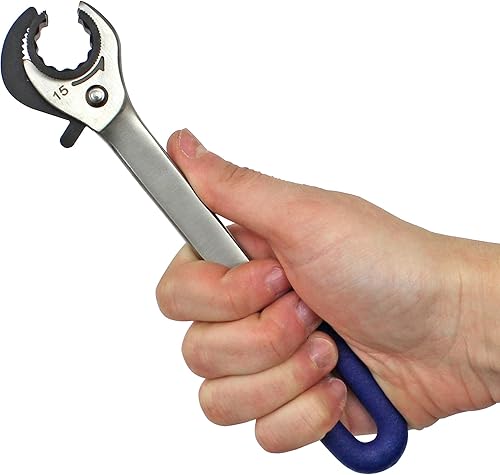 Miniatura 8 de 4LIFETIMELINES Llave de línea de extremo abierto de trinquete SAE de 58 pulgadas