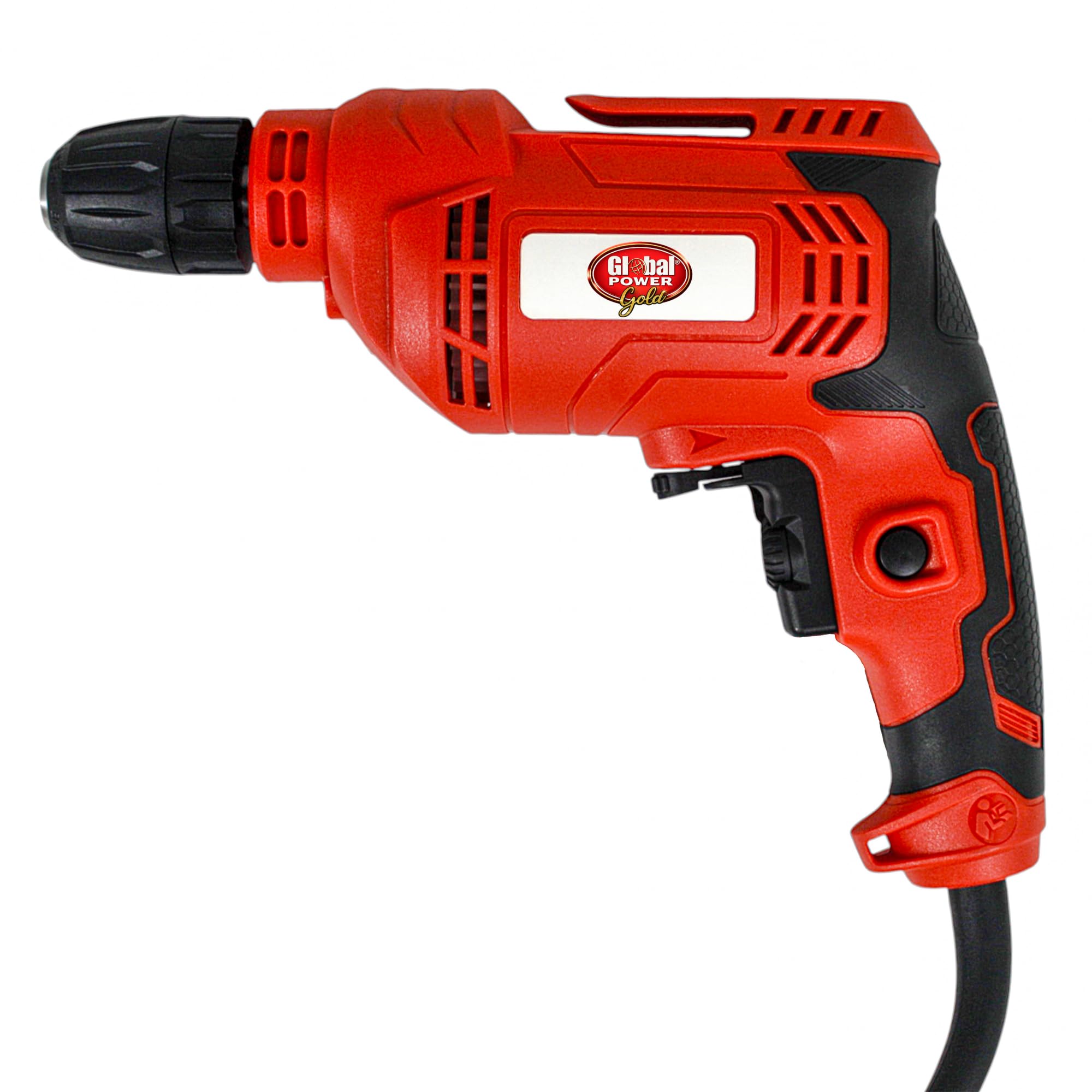 500W Electric Drill Machine GPG-10D | 10mm Keyless Chuck | With Variable Speed 0-3300 RPM | Forward/Reverse | Water & Dust Proof Switch | Wood, Concrete, Steel, Brick | 6 Months Warranty-image-18