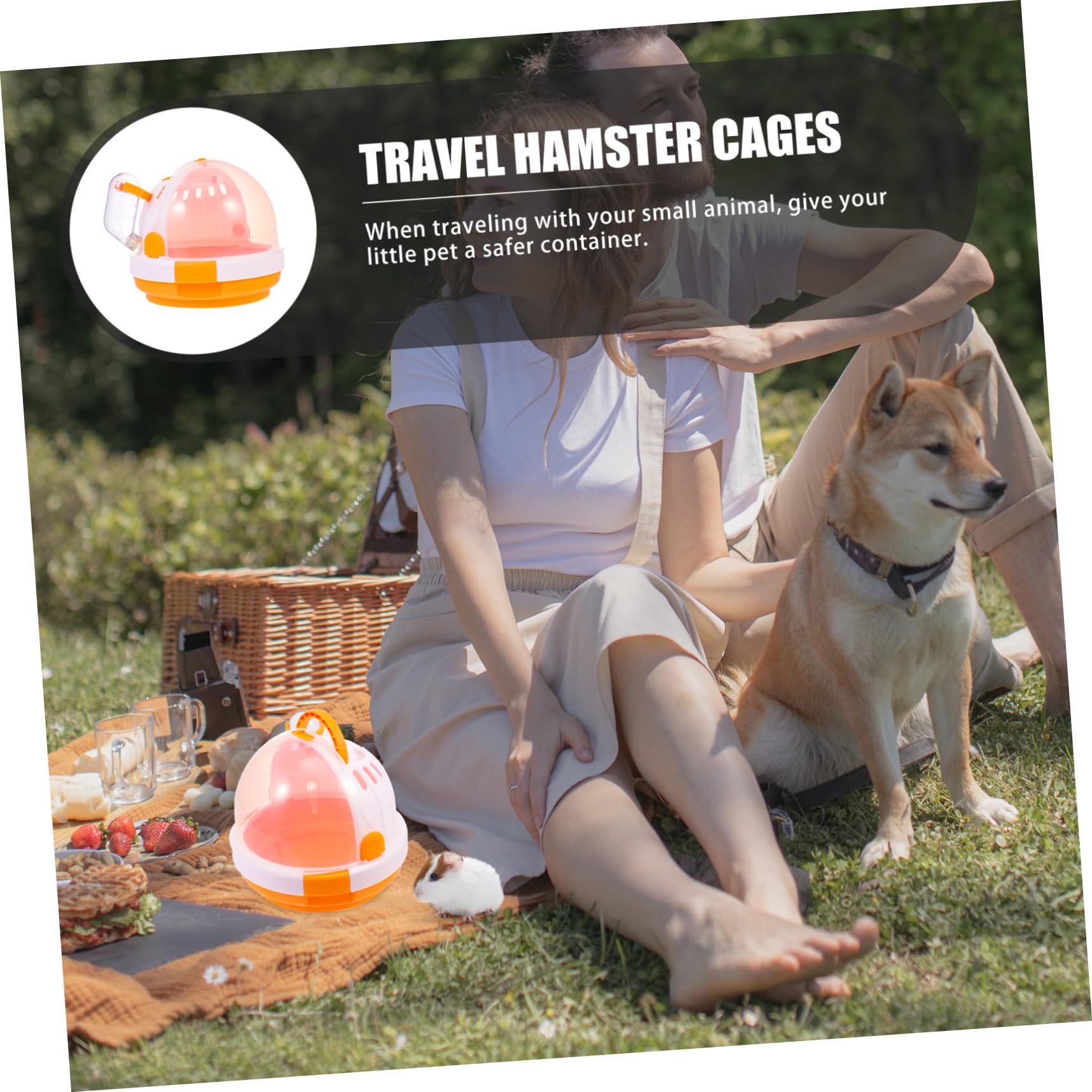 Reisehamsterkäfig Aus Bequemen Materialien Für Kleine Haustiere Mit Belüftungsöffnungen Für Optimalen Luftstrom Und Beim Transport Hamster-reisekäfig Leicht Und Tragbar Für Outdoor