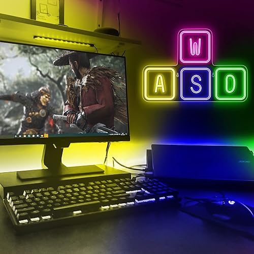 Vista 59 de Lumoonosity Bussin - Letrero de neón – Meme Bussin luces de neón LED para jugadores/transmisores/influencers – Letreros LED verdes de moda