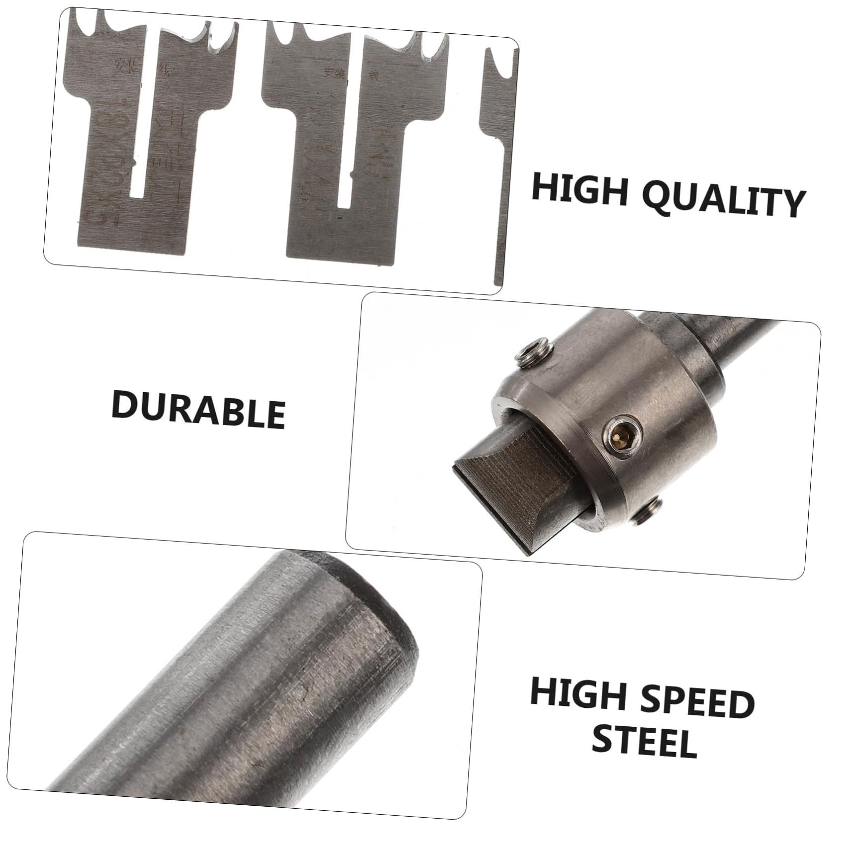 Set di Punte per Trapano ad Alta Precisione in Metallo per Realizzazione Anelli e Braccialetti in Compensato e Materiale PVC, Kit Utensili Manuali