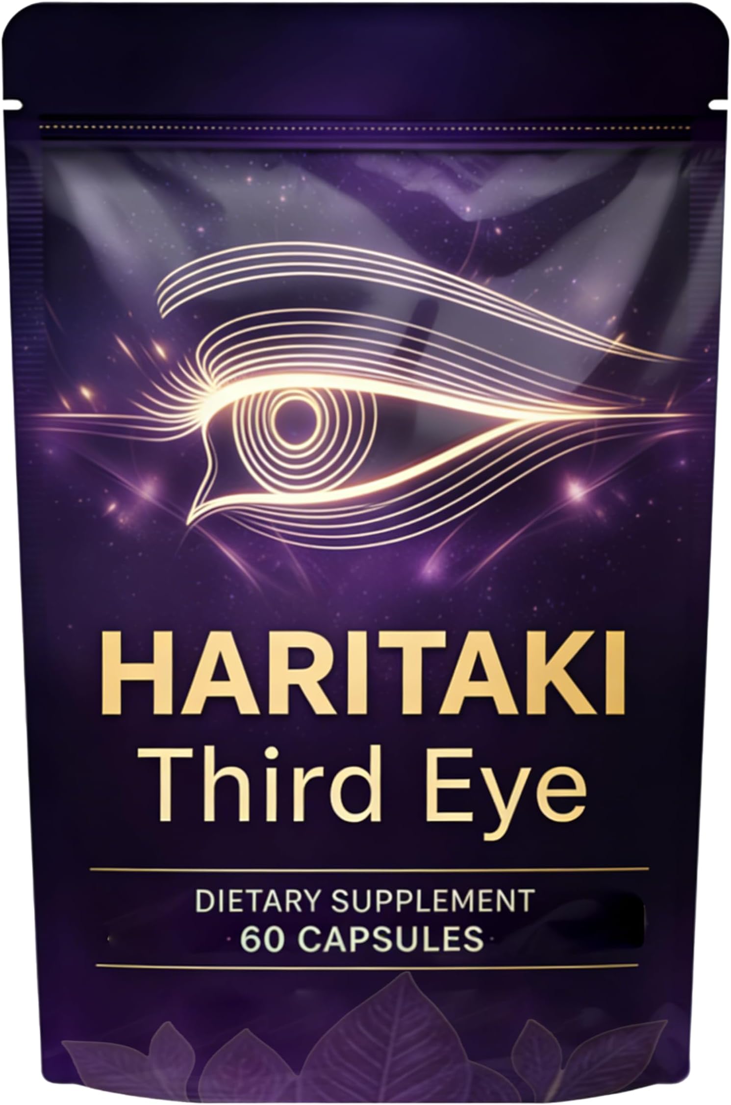 haritaki Third Eye Capsules, Pure Terminalia Chebula Fruit Extract, Intuition and Mental Clarity, Balanced Energy & Digestion – Vegan & Gluten-Free - 60 Veggie Capsules