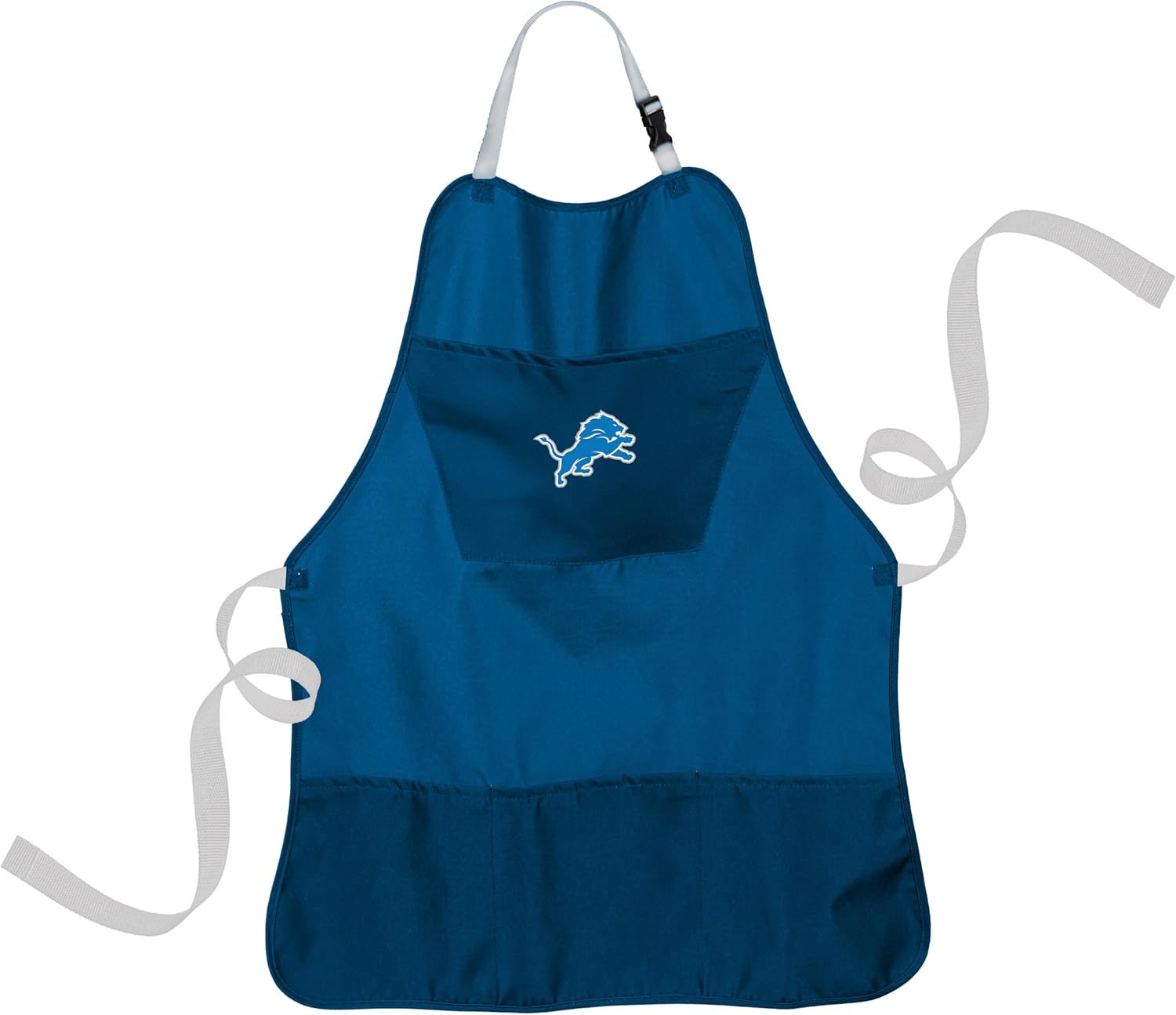 Team Sports America NFL Detroit Lions Cooking Aprons for Men and Women with Adjustable Straps and Pockets