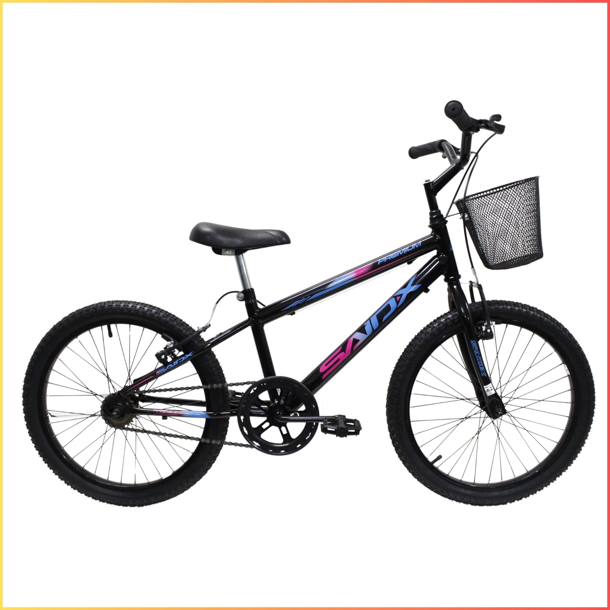 Bicicleta Aro 20 Infantil Saidx Premium Bike Freios V Brake Aro em