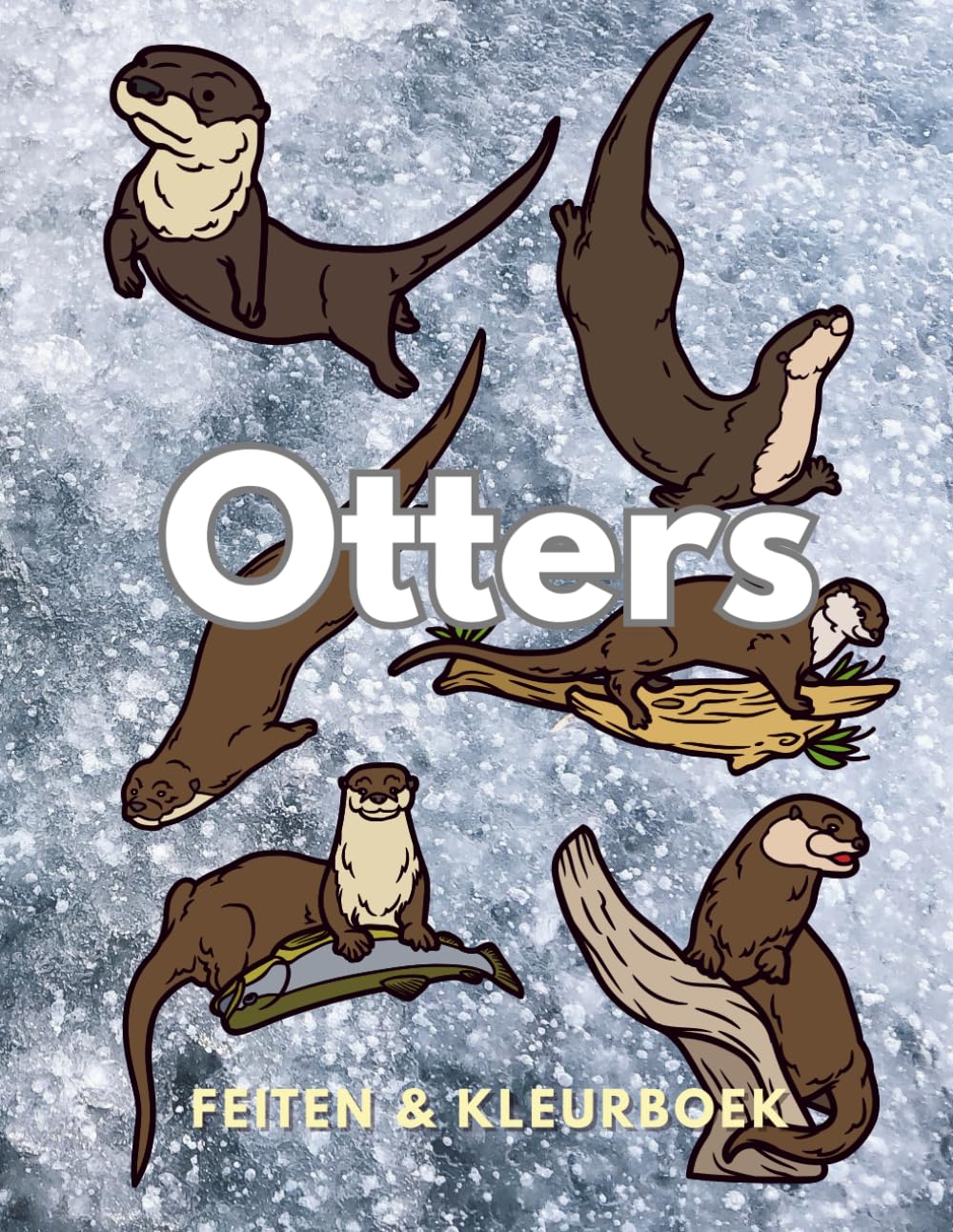 Otters: Feiten & Kleurboek: Activiteitenboek voor kinderen van 2 tot 16 jaar