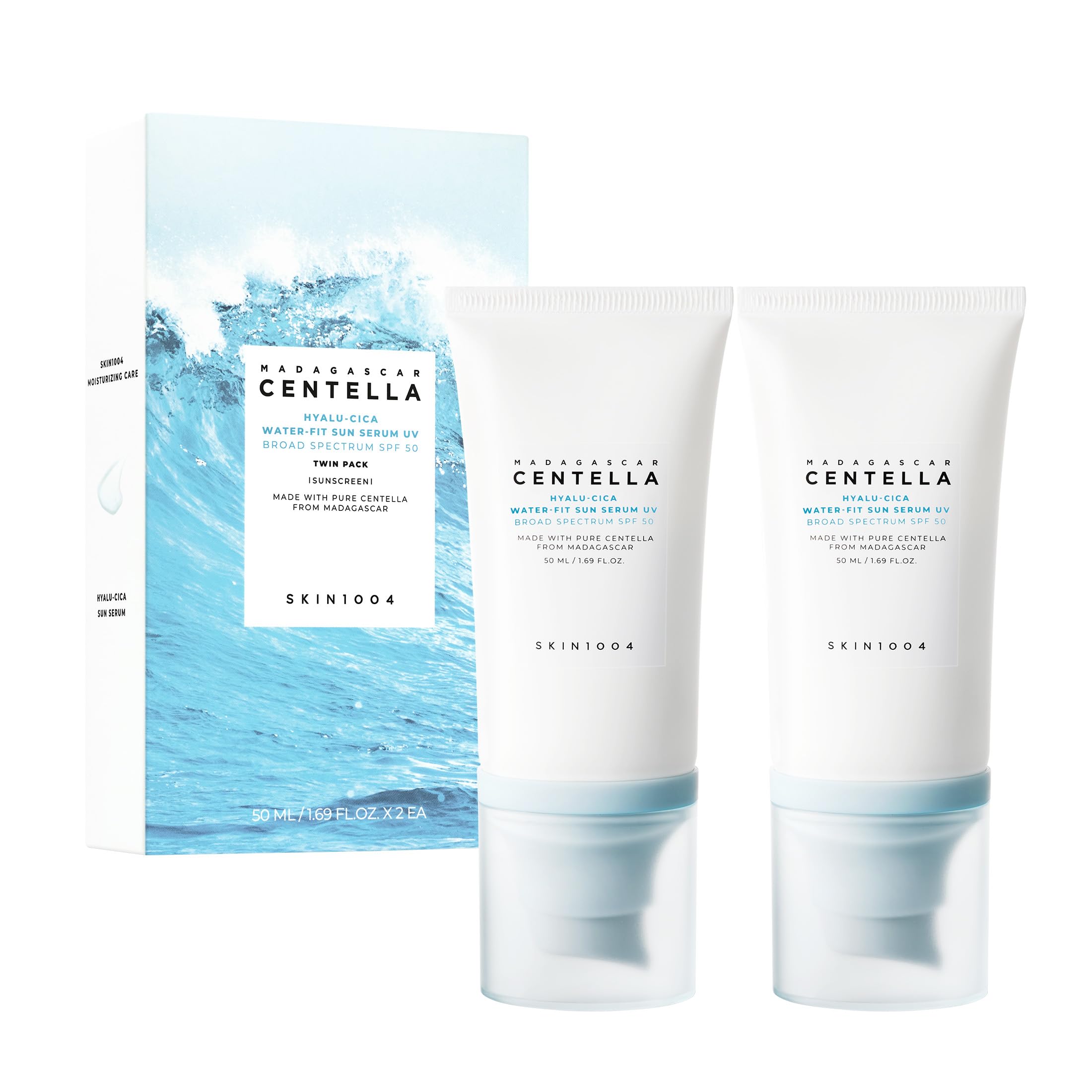 SKIN1004 - Madagascar Centella Hyalu-CICA Water-Fit Sun Serum 2-pack OTC