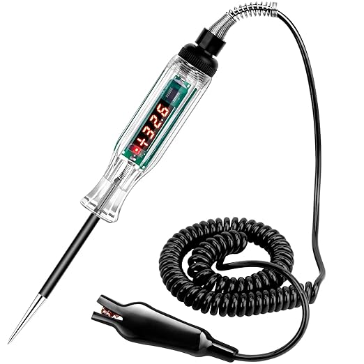 WINAMOO Upgraded 372V Digital Automotive LED Circuit Tester, DC