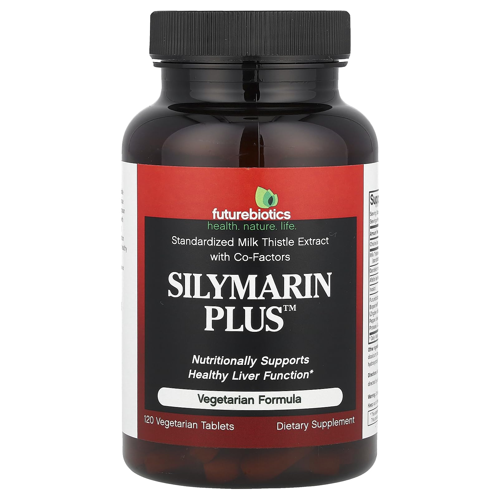 Futurebiotics Silymarin Plus Veg-Tablets, 120-Count