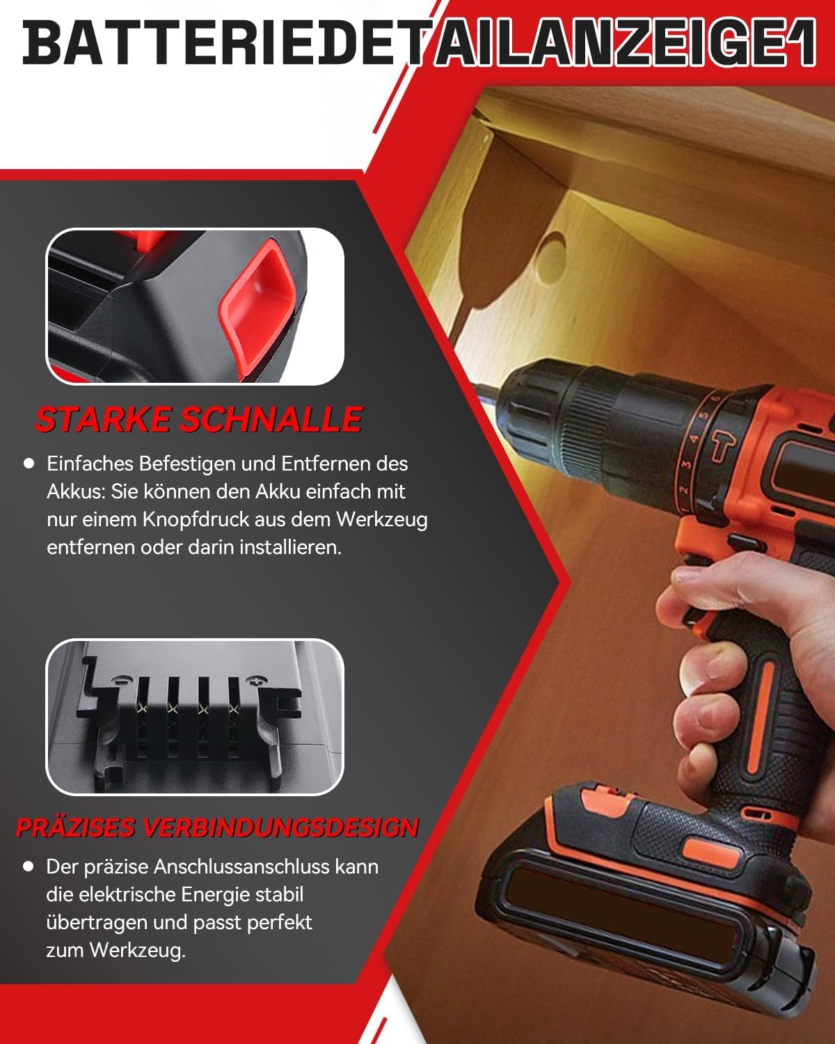 PDstation 2 Stück LB2X4020 5,0Ah 18V/20V Ersatzakku für Black + Decker 18V Akku 20V Max Li-Ion Kompatibel mit Black + Decker Akku 18V BL2018 BL2018-XJ BL1518 BL4018 LBXR20 LBXR2020