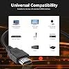 Cable HDMI 4K, paquete de 10, 3 pies, 18Gbps Alta Velocidad, trenzado, 4K@60Hz, HDR, 3D, Dolby, ARC, compatible con PS5, PS4, HDTV, Blu-ray, Xbox, laptop 7