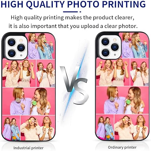 Miniatura 4 de Funda protectora para teléfono, serie de regalo con foto personalizada compatible con Apple iPhone 1112131415miniProMax5678Plus, Samsung SAZNote