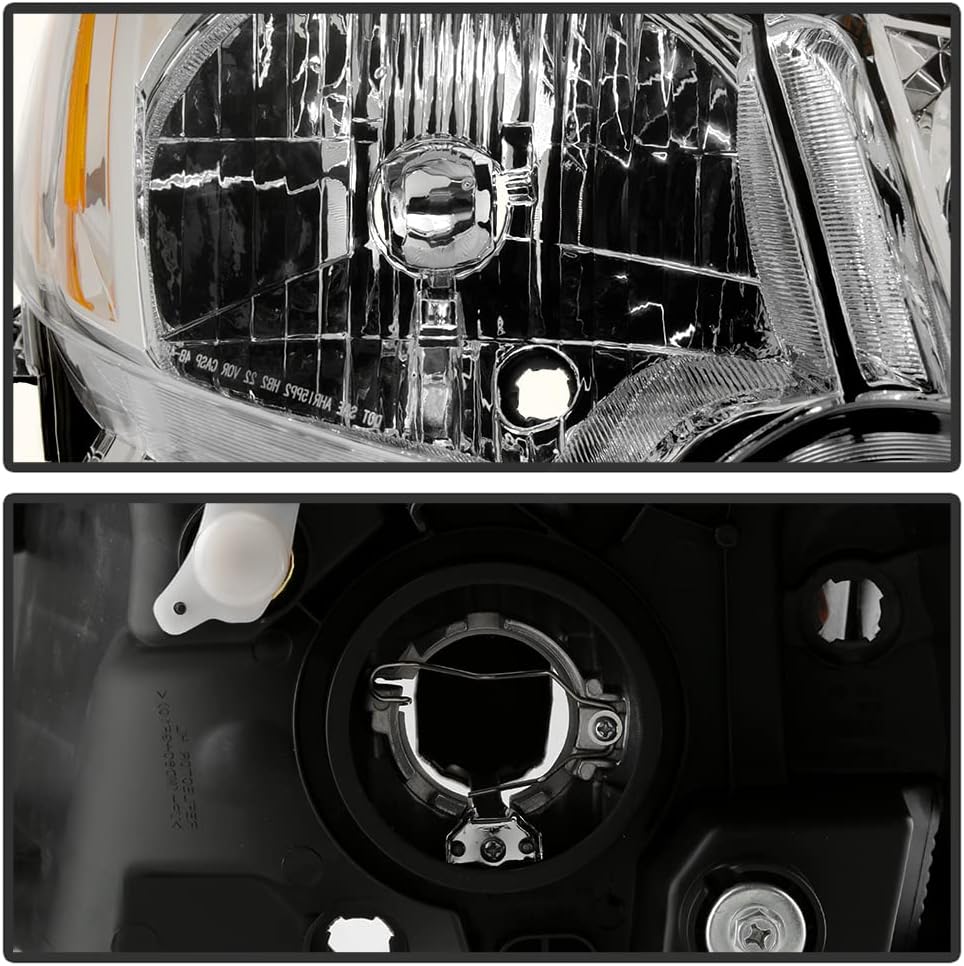 ACANII - For [Halogen Model] 2021-2024 Mitsubishi Mirage Factory OE Style Headlight Headlamp Replacement Passenger Side