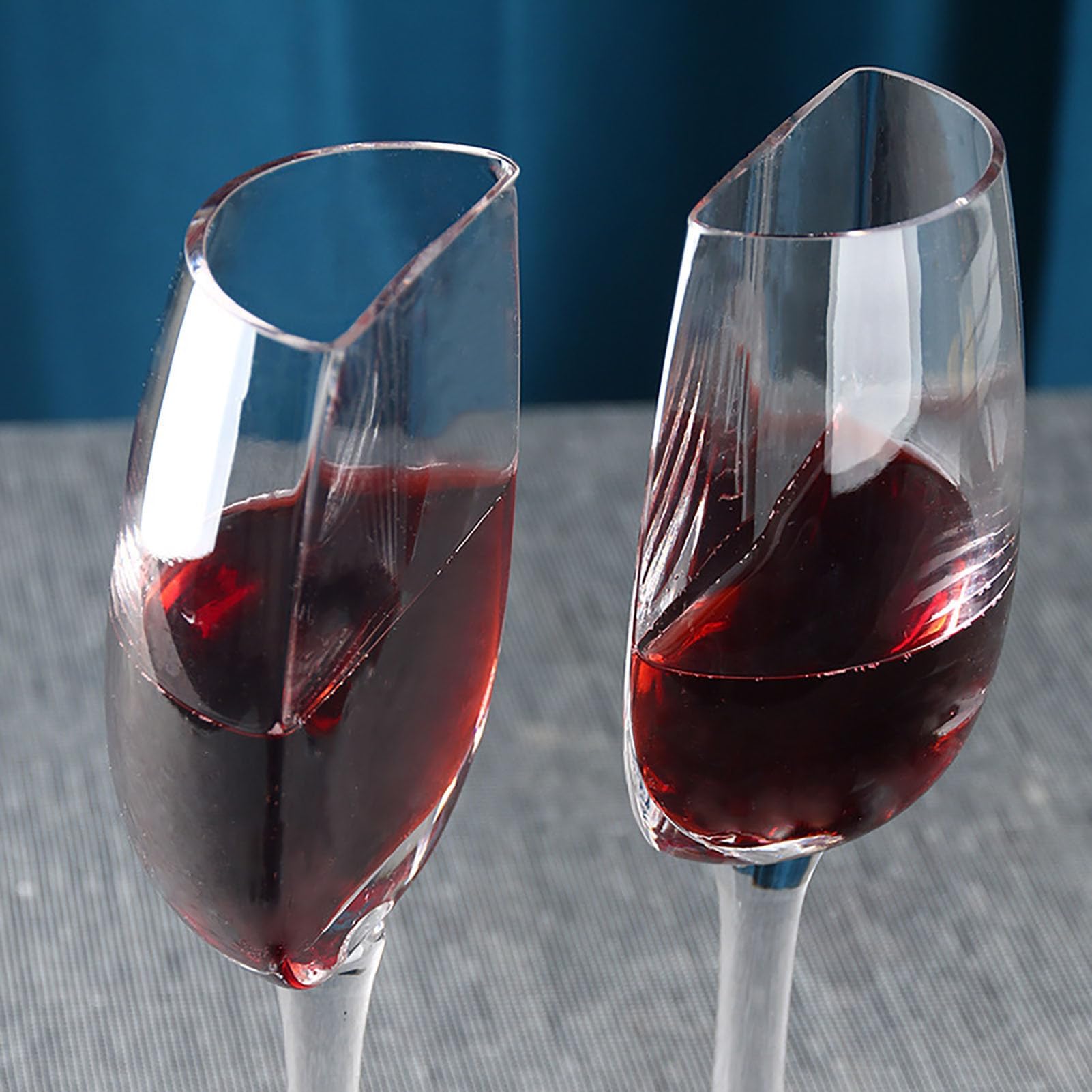 2 Pack Klare Tasse Martini-Gläser Wein Trinkbecher Kelch