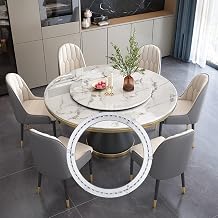 LIGUOYI Heavy Duty Aluminium Alloy Rotating Bearing Turntable, Lazy Susan Turntable Ring, Silent, Smooth, for Glass, Granite Or Wood Kitchen Ding Table, Turntable Bearing Heavy Duty