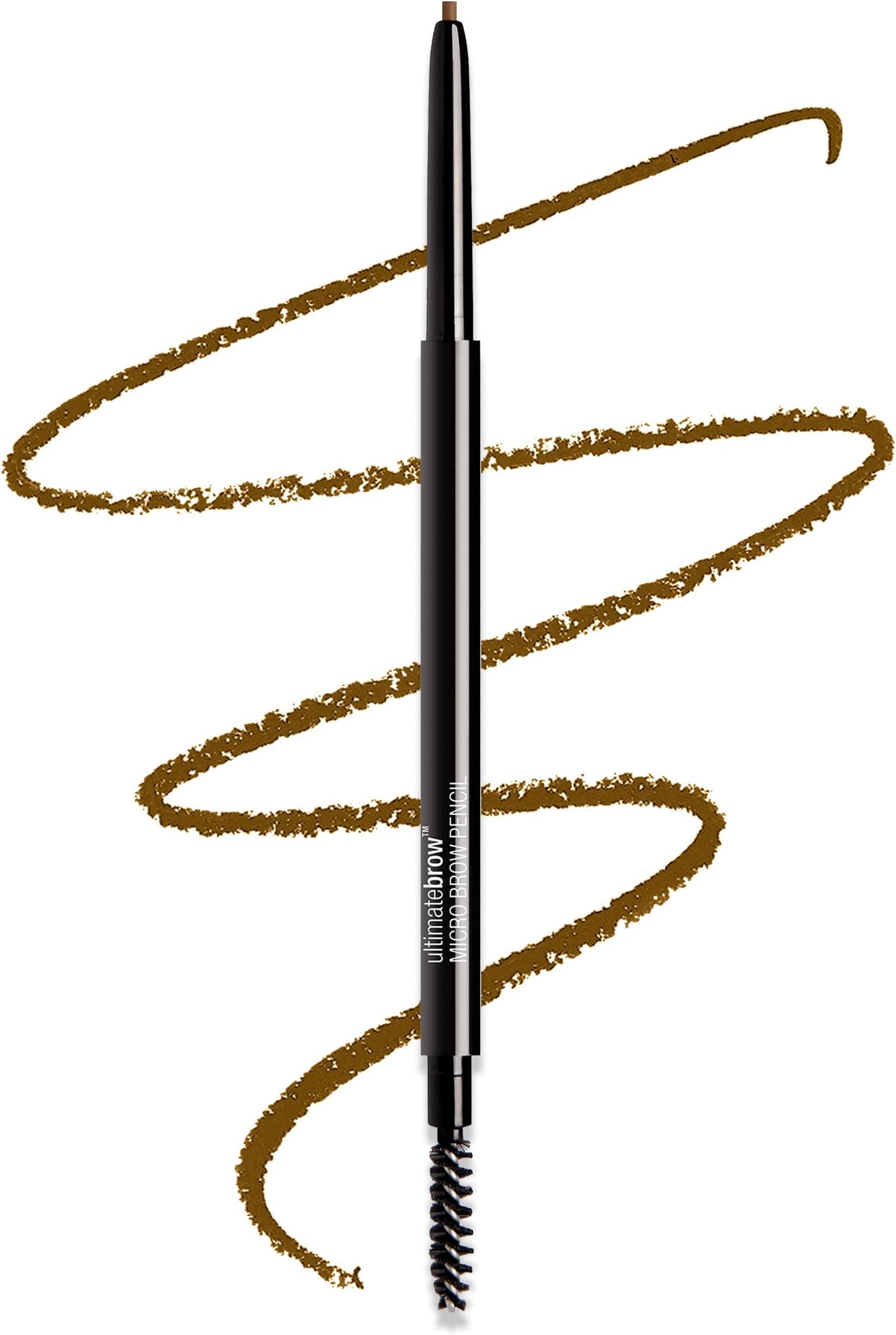 Ultimate Brow Micro Eyebrow Retractable Pencil, Soft Brown, Ultra Fine 1.5mm Tip, Draws Tiny Brow Hairs