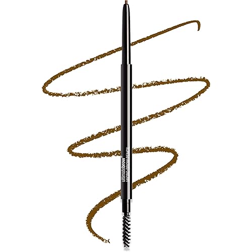 wet n wild Ultimate Brow Micro Eyebrow Retractable Pencil, Soft Brown, Ultra Fine 1.5mm Tip, Draws Tiny Brow Hairs