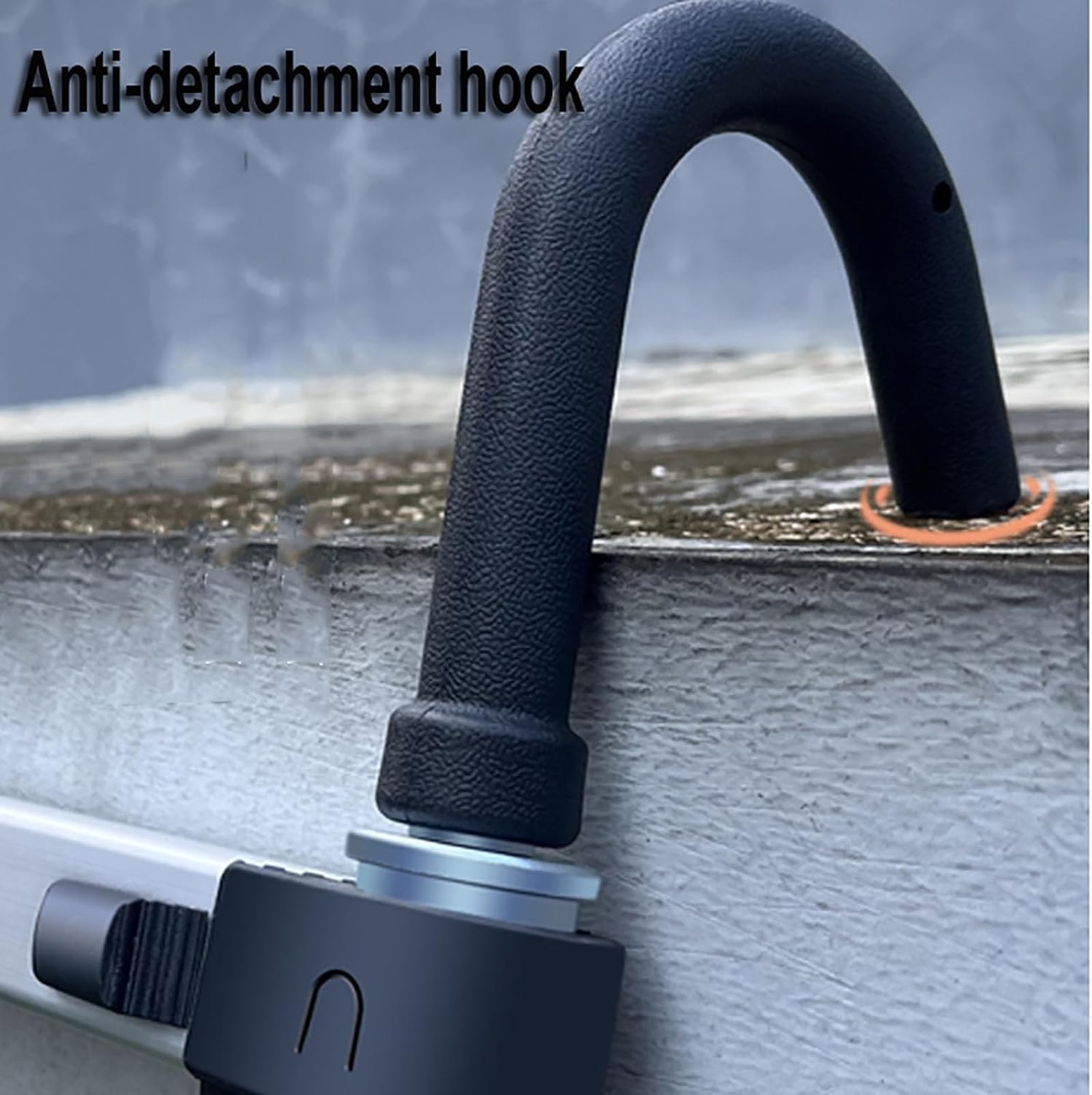 Telescoping Multi Ladder Aluminum Telescopic Ladder Extension Ladder with Detachable Hook Button Retraction, Heavy Duty 330 Lb for Attic Garage (Size : 200cm/78.7in)