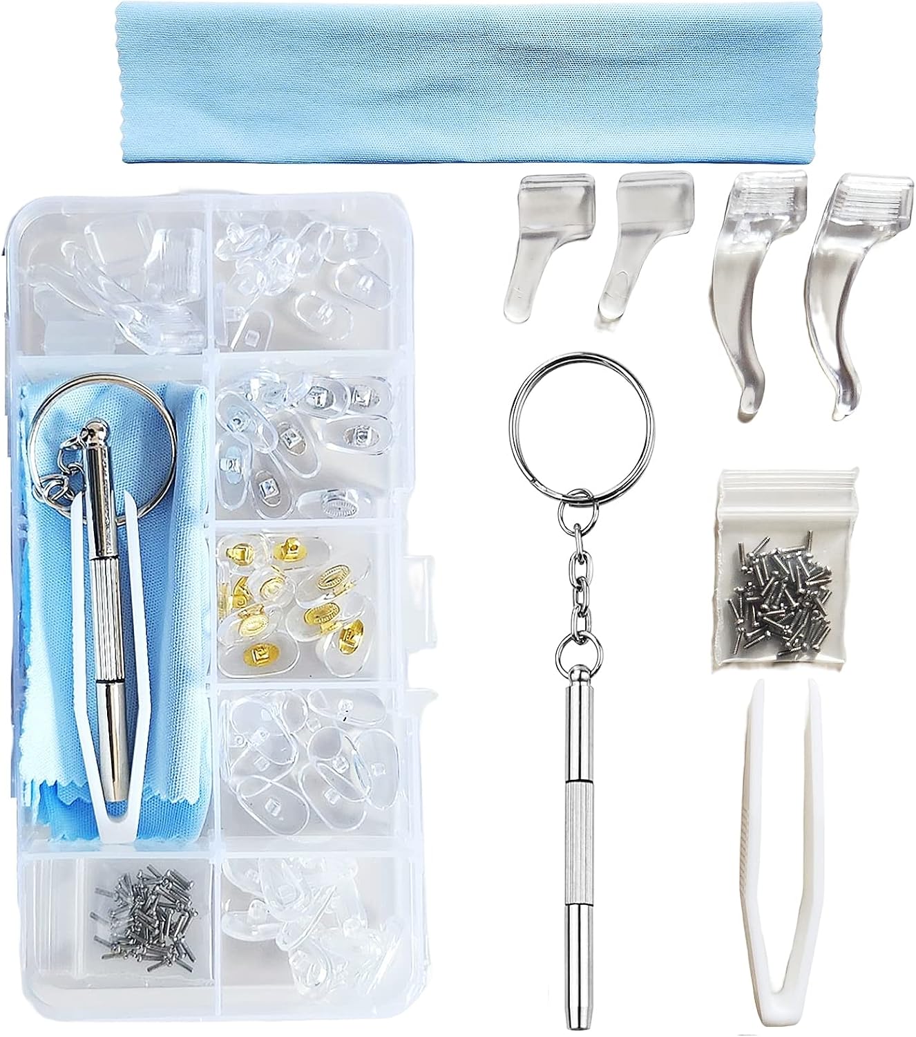Glasses Nose Pads Replacement Repair Tool Set Upgrade