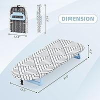 Vista 2 de Tabla de planchar pequeña, mini tabla de planchar plegable, tabla de planchar pequeña con cuerda para colgar, tablas de planchar portátiles