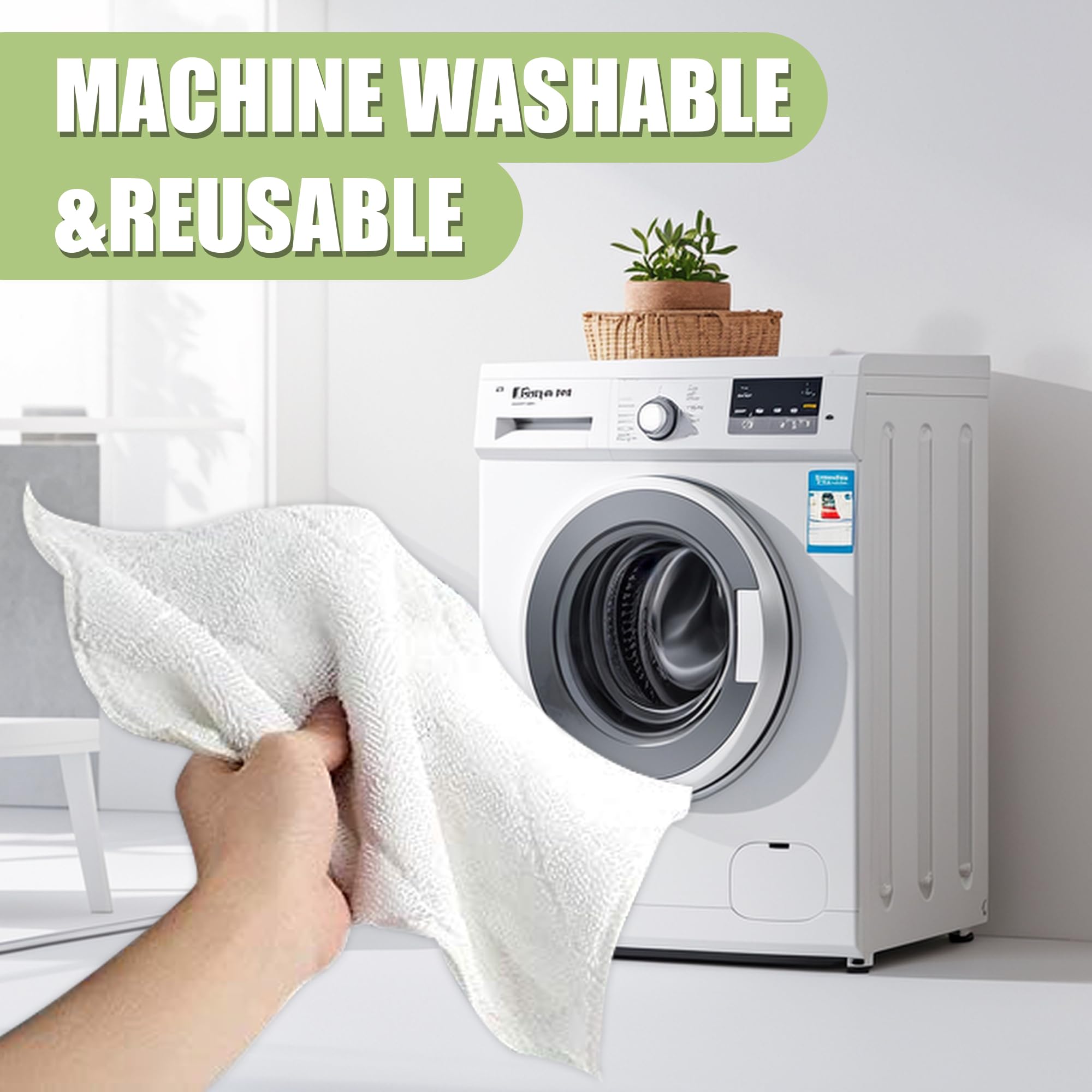 Light 'N' Easy - Panni di ricambio riutilizzabili per scopa a vapore S3601 S3101 S7326 7688ANB 7688ANW panni in microfibra per pavimenti (confezione da 8)