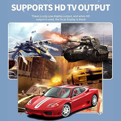 Miniatura 6 de OYDL X28 Handheld Retro Handheld Game Console, 5.5-Inch T618 CPU 4G+64G Retro Arcade Portable Nostalgic Video Game Consoles for Kids Adults, Support