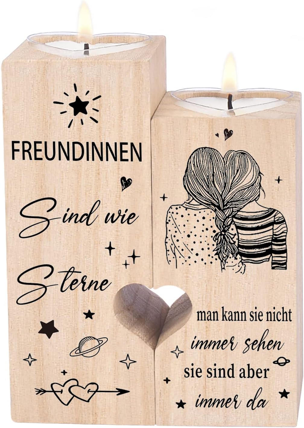Neutrale Geschenke Für Männer Und Frauen Amazon.de: PRSTENLY Geschenke für Freundin, Kerzenständer Mit Spruch