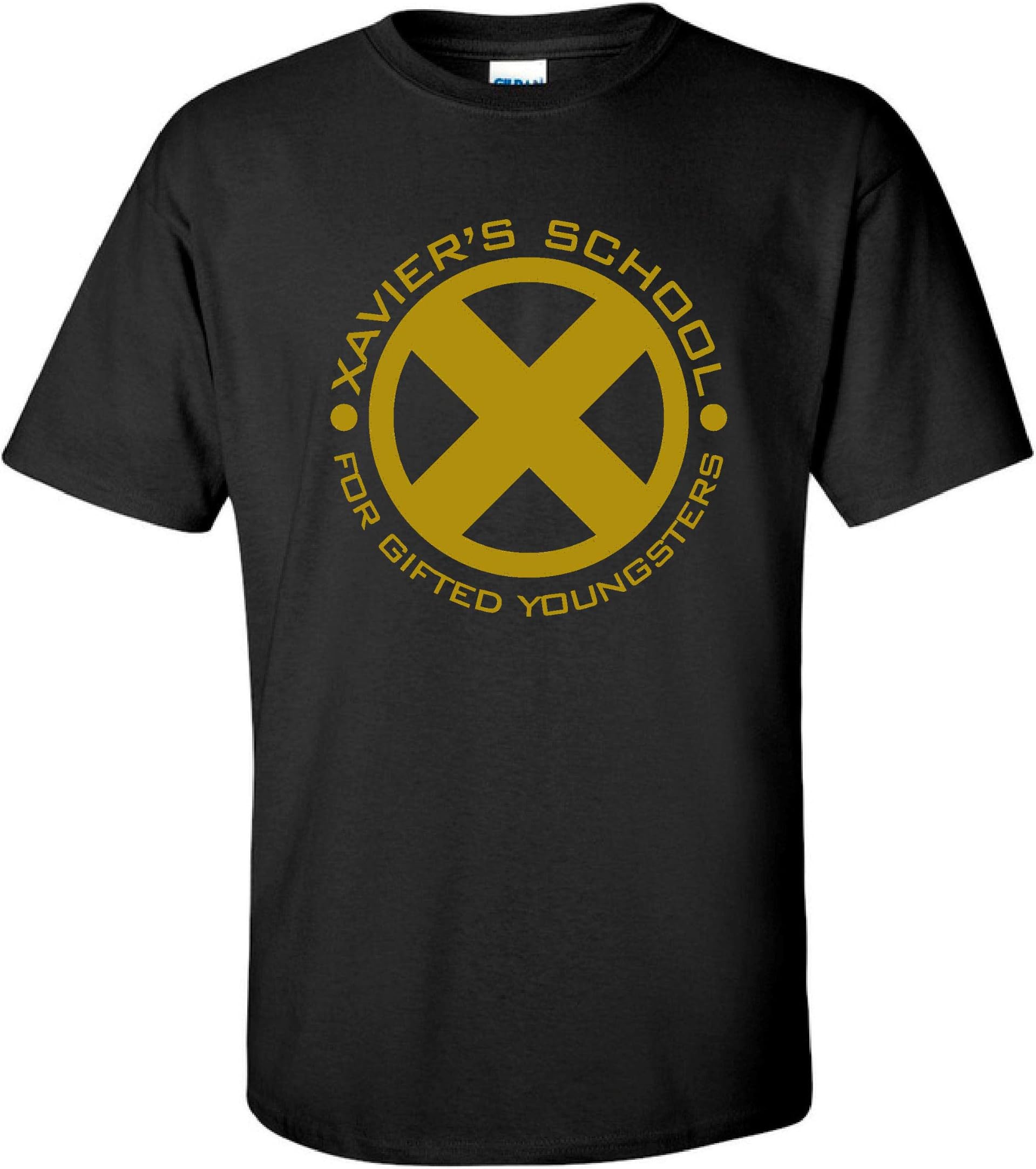 Fools Gold T-shirtsXavier's School of Gifted Youngsters X-Men Superhero Mens Black T-Shirt