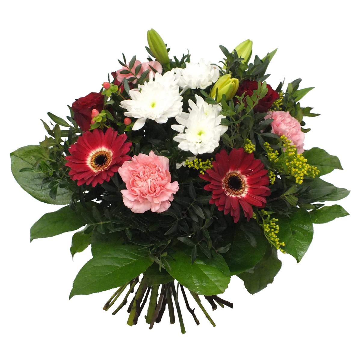 Blumenstrauß 2000 Dank mit Handgeschriebener Karte Blumenversand