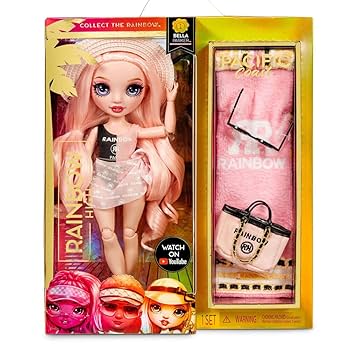 Rainbow High Pacific Coast－Bella Parke Rainbow High Pacific Coast Bella Parker- (Pink) Fashion Doll