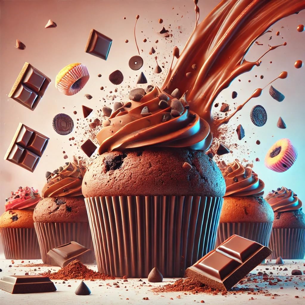 Muffin al cioccolato aroma concentrato - vegano - Sasami - 100ml