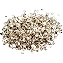 Silver Chips Solder Medium 0.5x1.0x0.25mm 3 Grams 2000 pcs by CRAFT WIRE | Approx. 2000pcs, Silver Chip Solder, Square, Ultra Tiny, DIY Jewelry Making and Jewelry Repairing, High Quality Made in USA