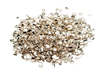 Silver Chips Solder, Easy 0.5x1.0x0.25mm, 3 Grams 2000 pcs by CRAFT WIRE