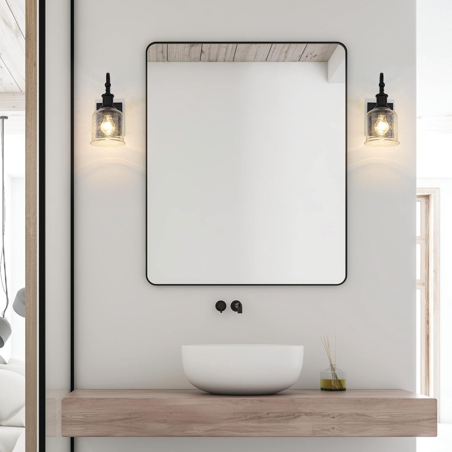 Z-Lite 1 Light Wall Sconce 734-1S-CH