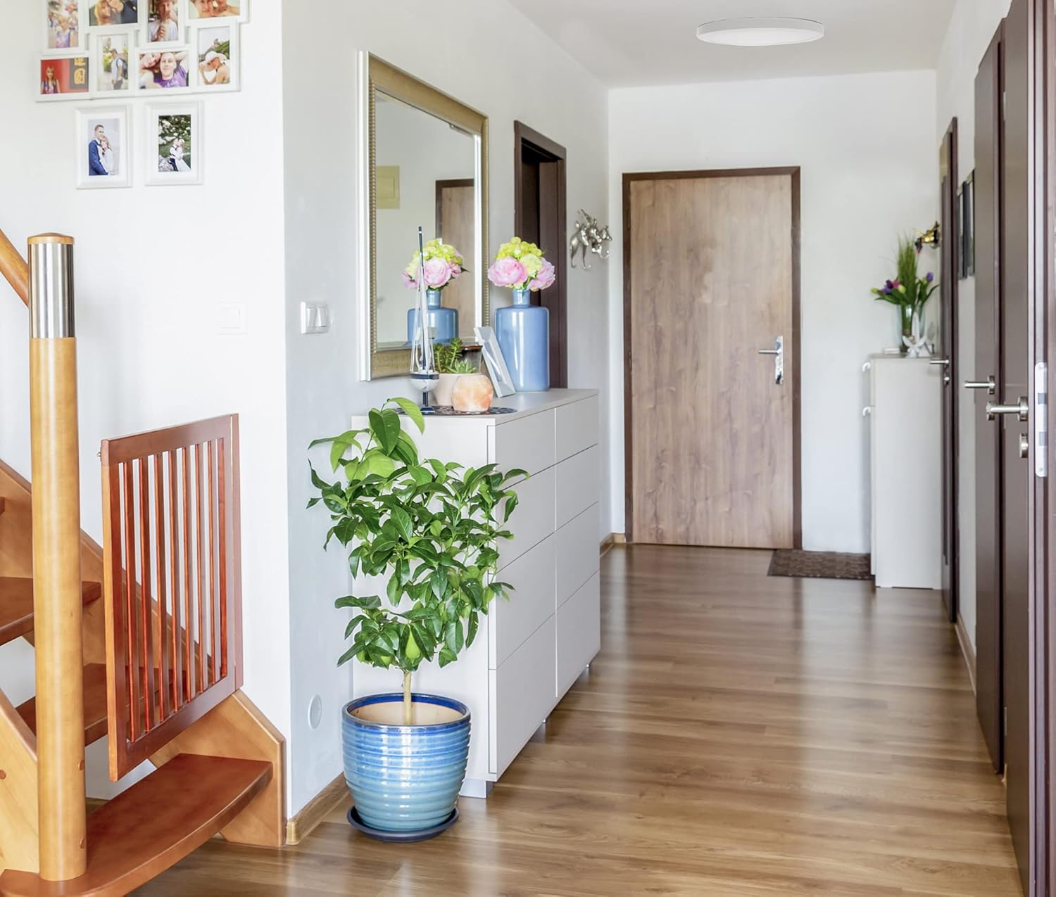 Best Quality 🔥 CORAMDEO 15 Inch LED Decorative Low Profile Flush Mount Ceiling Fixture, Color Temp Select Switch, Built in LED Gives 150W of Light from 21.4W of Power, 1500 Lumen, Dimmable, White One-Day Sale: Up to 40% Off CORAMDEO 15 Inch LED Decorative Low Profile Flush Mount Ceiling Fixture, Color Temp Select Switch, Built in LED Gives 150W of Light from 21.4W of Power, 1500 Lumen, Dimmable, White