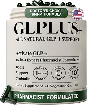 GLP-1 Supplement for Weight Management & Appetite Suppressant, 60ct
